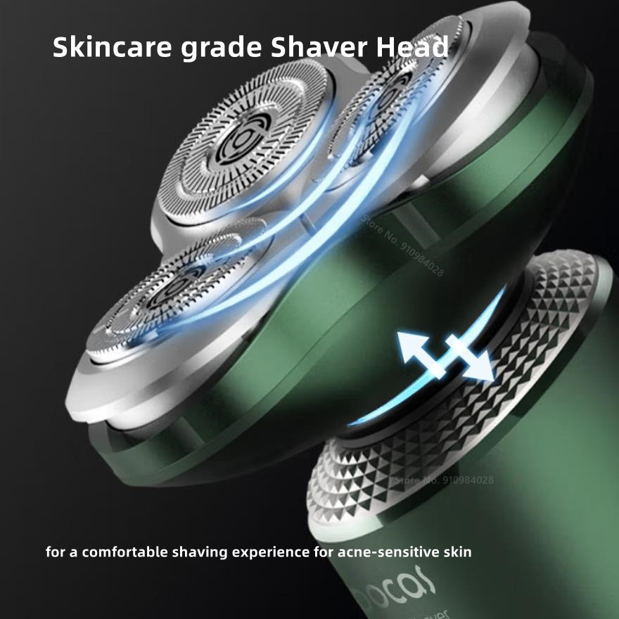 Electric Shaver Rotary - 【Snel verkopen】 Scherpe, duurzame mesjesvervangende scheerkop