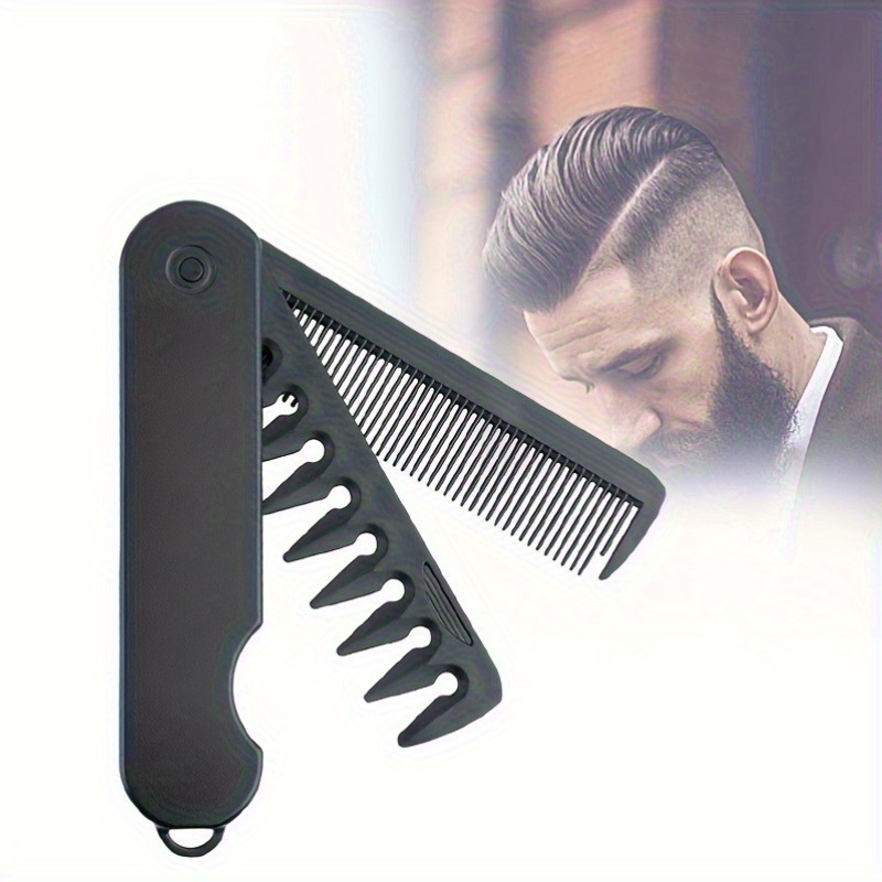 Beard Oil - Multifunctionele draagbare opvouwbare zakkam met brede
