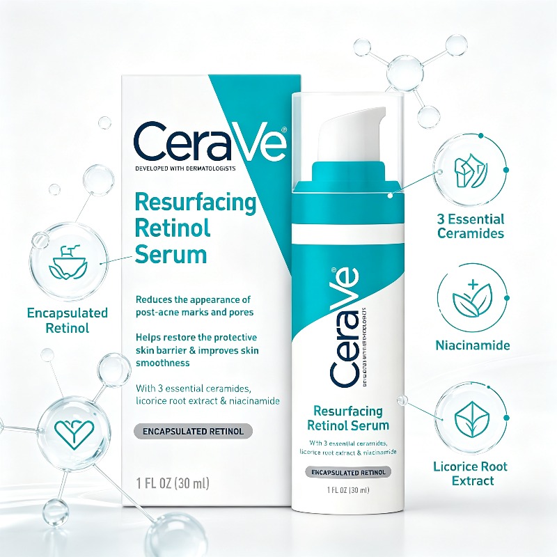 CeraVe Resurfacing Retinol Ser - Hair Clipper recensie en prijs