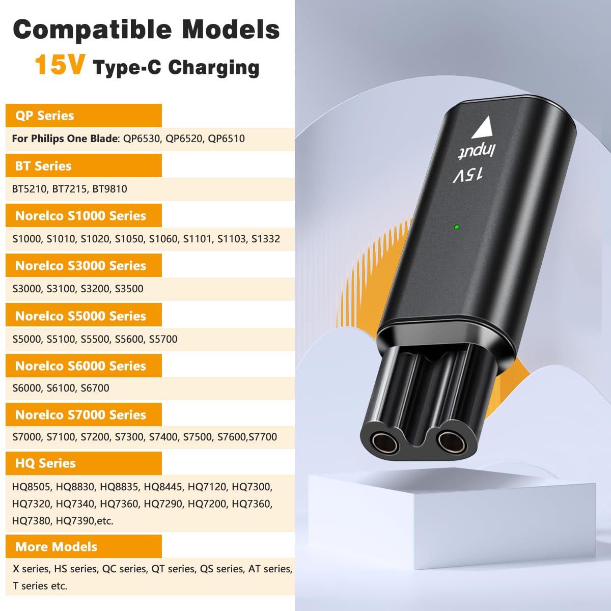15V USB-C veilige stabiele min - Electric Razor recensie en prijs