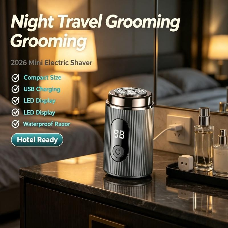 2026 Mini Elektrische Scheerap - Mens Grooming Travel Kit recensie en prijs